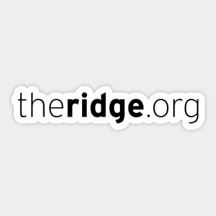 The Ridge Dot Org Sticker